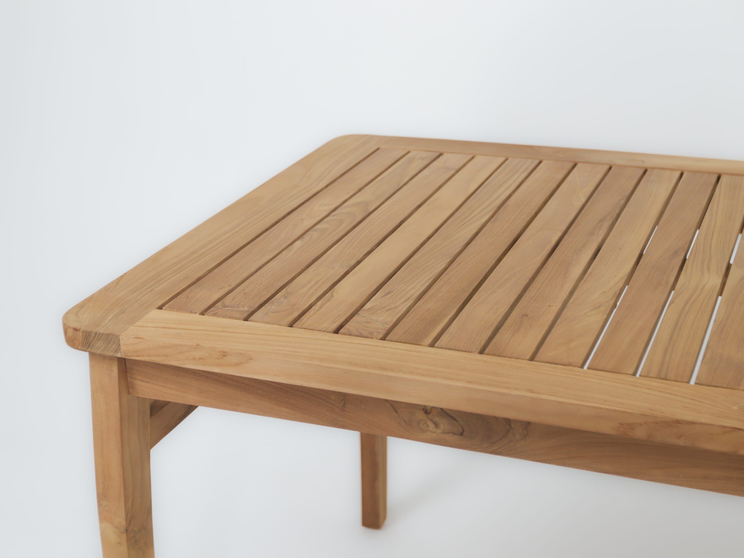 Folding Ladder 100 cm Natural Teak