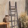 Natural Ladder Matt Black