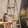 Natural Ladder-Grey Washed (2) Inspired by naturally aged timber, our grey washed finish bring a gentle, lived in look to the Natural Ladder Collection. The delicate grey tones soften the wood's appearance while preserving its authentic texture and grain, creating a timeless piece that feels both rustic and refined