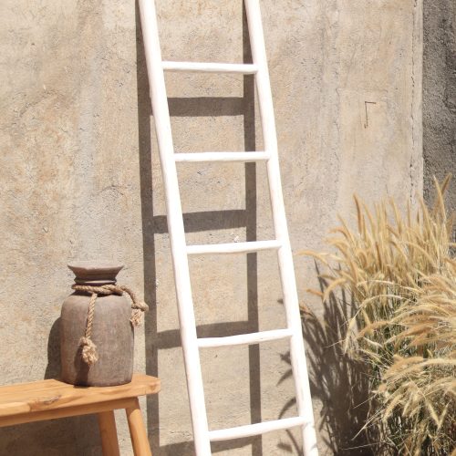 Natural Ladder White Washed