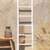 Natural Ladder White Washed