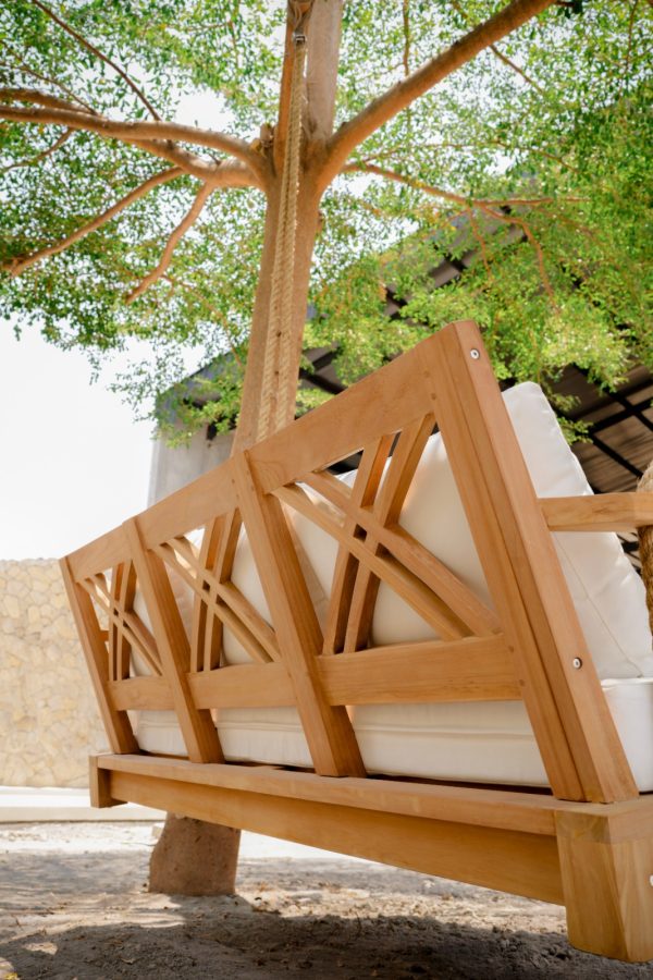 Hanging Bench with Cushion