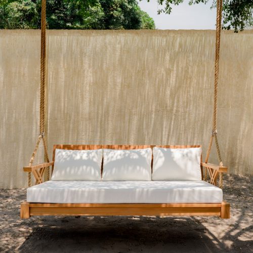 Salinan OQI00418-2mb Hanging Bench with Cushion